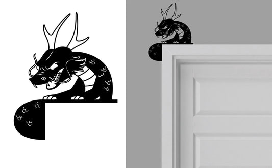 Dragon Door Trim Corner - Great to add a little Fantasy to your realm!