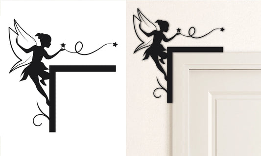 Fairy / Nymph / Sprite Door Trim Corners - Multiple designs, great for year round display!